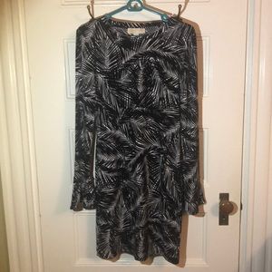 Michael Kors tropical fern printed dress